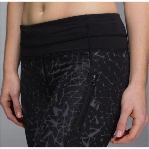 Lululemon Inspire Tight II Star Print Leggings Full-On Luxtreme, Mesh Size 8 - Picture 6 of 12